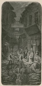 Dark Horse Lane, Billingsgate by Gustave Dore
