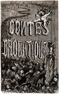 Frontispiece for the Drolatic Tales of Honore de Balzac