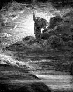 God Creating Light
