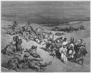 The Murrain of Beasts by Gustave Dore