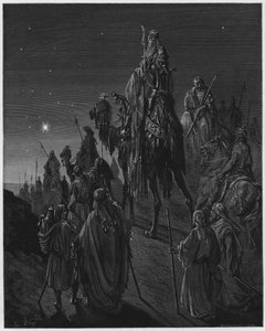 The Wise Men Guided by the Star
