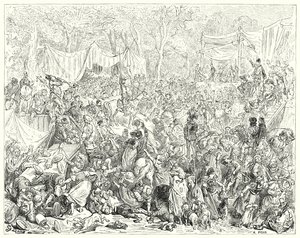 Arrival of Don Quixote at the wedding of Camacho and Quiteria