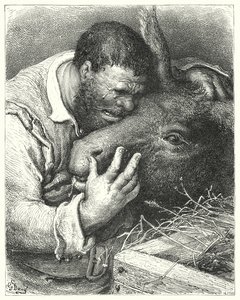 Come hither, said he, my friend; thou faithful companion and fellow-sharer in my travels and miseries