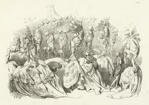 Head Dresses in the Reign of Louis XVI by Gustave Dore