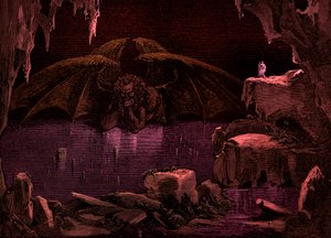 Illustration for The Divine Comedy - Hell by Dante