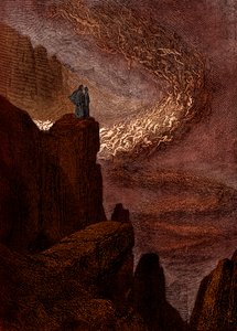 Illustration for The Divine Comedy - Hell by Dante