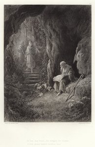 Illustration for Vivien by Alfred Tennyson by Gustave Dore