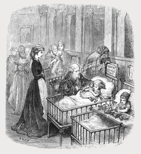 Infant Hospital Patients by Gustave Dore