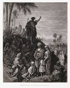 John the Baptist Preaching (Illustration from the Dore Bible) by Gustave Dore