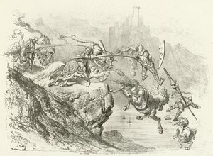 Knight Errantry in the 12th Century by Gustave Dore