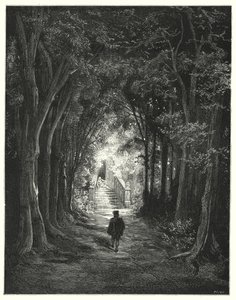 Sleeping Beauty (engraving) by Gustave Dore
