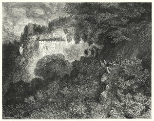 Sleeping Beauty (engraving) by Gustave Dore