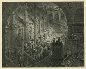 Over London by rail by Gustave Dore