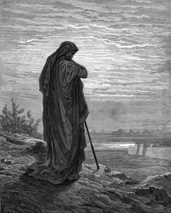 Prophet Amos, engraving by Gustave Doré - Bible
