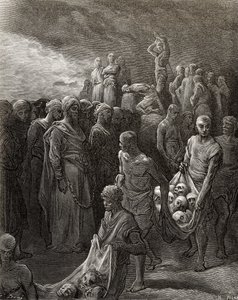 Richard I the Lionheart massacres captives in reprisal, illustration from 