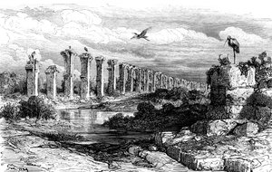 Roman Aqueduct, Merida, Spain