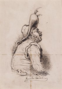 Sancho Panza by Gustave Dore