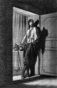 Sigognac (Illustration by Gustave Dore of book Captain Fracasse by Theophile Gautier) by Gustave Dore