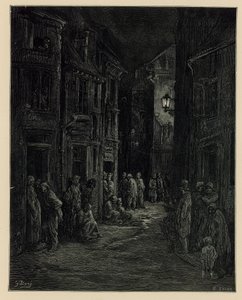 Slum Dwellings by Gustave Dore