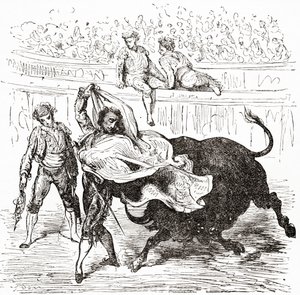 Spain. From Life and Reminiscences of Gustave Dore, published 1885 by Gustave Dore
