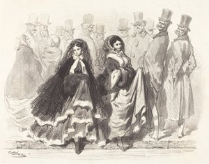 Street Scene by Gustave Dore