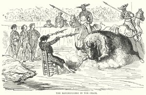The Banderillero in the Chair by Gustave Dore