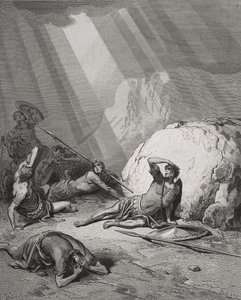 The Conversion of St. Paul, illustration from Dore