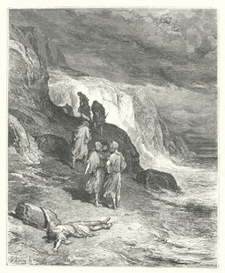 The Fables of La Fontaine: Jupiter and the Traveller by Gustave Dore