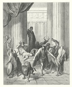 The Fables of La Fontaine: The Companions of Ulysses by Gustave Dore