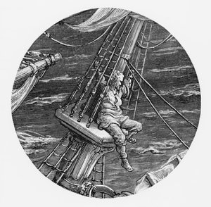 The Mariner Aloft in the Poop of the Ship, Scene from 