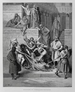 The Martyrdom of Eleazar (Illustration from the Dore Bible)
