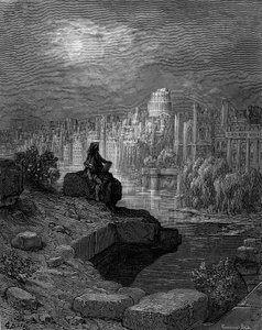 The New Zealander by Gustave Dore