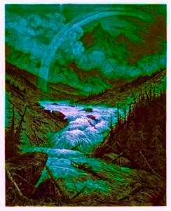 The Tributaries of the Mississippi, illustration from 