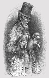 The West End Dog Fancier by Gustave Dore