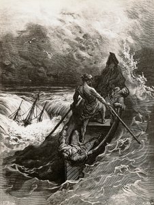 The mariner, from the Rime of the Ancient Mariner by Gustave Dore