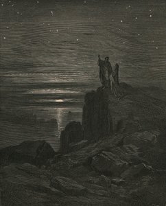 Thence issuing we again beheld the stars by Gustave Dore