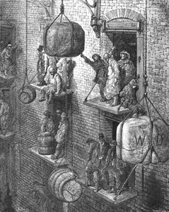 Warehousing in the City, 1872