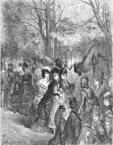 Zoological Gardens - The Parrot Walk, 1872