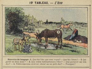 The Donkey by Gustave Fraipont