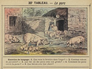 The Pig by Gustave Fraipont