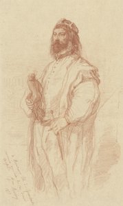 Standing Man with Figurine