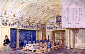 German Dining Hall, early 20th century