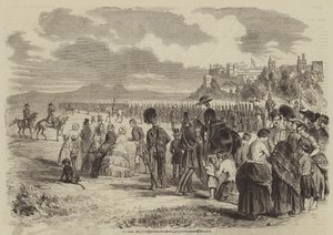 Review of the Stirling and Clackmannan Militia by Gustave Janet