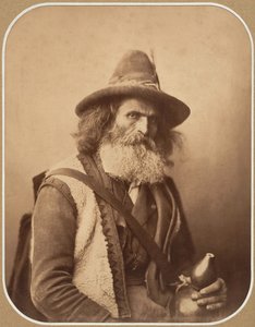 An Italian Street Musician, ca. 1856 by Gustave Le Gray
