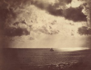 Brig on the Water, 1856 by Gustave Le Gray