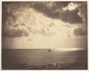 Brig on the Water, 1856 by Gustave Le Gray