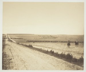 Maneuvers, Camp de Châlons by Gustave Le Gray