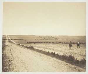 Maneuvers, Camp de Châlons by Gustave Le Gray