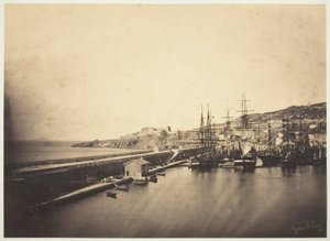 The Jetty at Sète by Gustave Le Gray