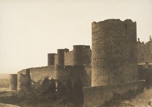 The Ramparts of Carcassonne, 1851